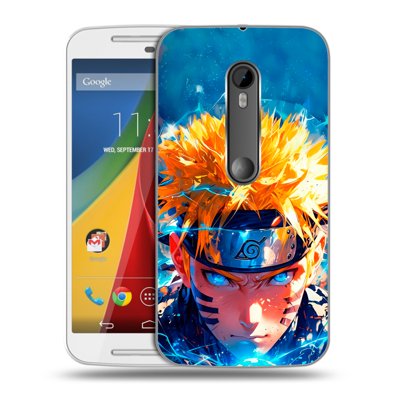 Пластиковый чехол на Motorola Moto G с принтом Аниме Наруто Naruto Пластиковый чехол на Motorola Moto G с принтом Аниме Наруто Naruto