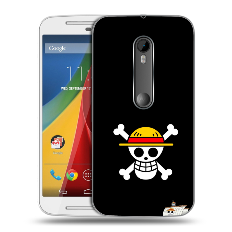 Силиконовый чехол на Motorola Moto G с принтом One Piece Ван Пис Силиконовый чехол на Motorola Moto G с принтом One Piece Ван Пис