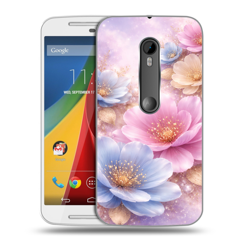 Силиконовый чехол на Motorola Moto G с принтом женский Силиконовый чехол на Motorola Moto G с принтом женский