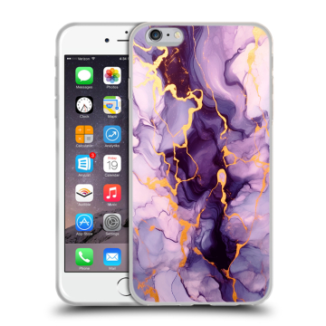 Силиконовый чехол на Iphone 6 Plus/6s Plus с принтом Мрамор Силиконовый чехол на Iphone 6 Plus/6s Plus с принтом Мрамор