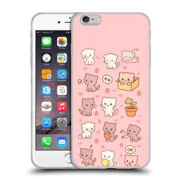 Силиконовый чехол на Iphone 6 Plus/6s Plus с принтом Hello Kitty Хелоу Кити Силиконовый чехол на Iphone 6 Plus/6s Plus с принтом Hello Kitty Хелоу Кити
