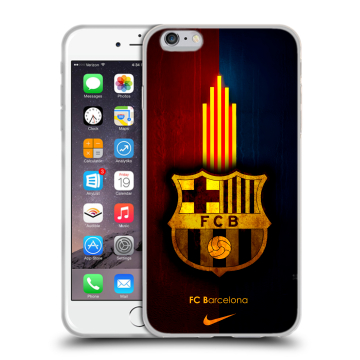 Силиконовый чехол на Iphone 6 Plus/6s Plus с принтом Барселона Barcelona Силиконовый чехол на Iphone 6 Plus/6s Plus с принтом Барселона Barcelona