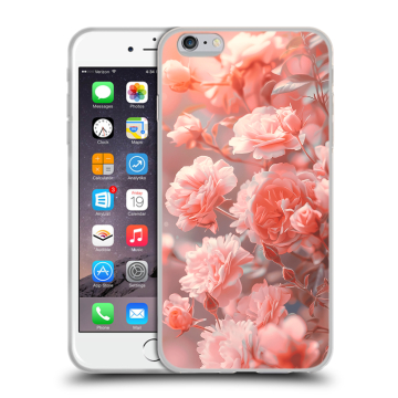 Силиконовый чехол на Iphone 6 Plus/6s Plus с принтом Розы цветы Силиконовый чехол на Iphone 6 Plus/6s Plus с принтом Розы цветы