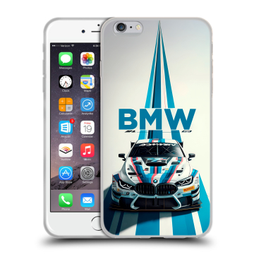 Силиконовый чехол на Iphone 6 Plus/6s Plus с принтом БМВ BMW Силиконовый чехол на Iphone 6 Plus/6s Plus с принтом БМВ BMW