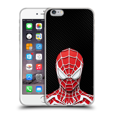 Силиконовый чехол на Iphone 6 Plus/6s Plus с принтом человек паук spiderman Силиконовый чехол на Iphone 6 Plus/6s Plus с принтом человек паук spiderman