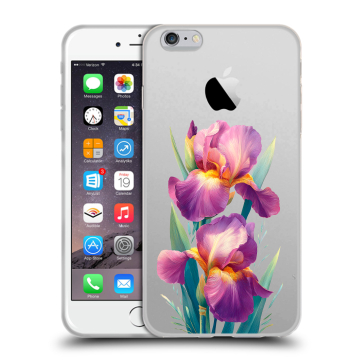 Силиконовый чехол на Iphone 6 Plus/6s Plus с принтом Цветы орхидеи Силиконовый чехол на Iphone 6 Plus/6s Plus с принтом Цветы орхидеи