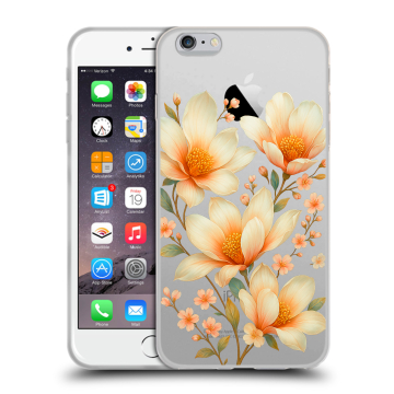 Силиконовый чехол на Iphone 6 Plus/6s Plus с принтом Цветы Силиконовый чехол на Iphone 6 Plus/6s Plus с принтом Цветы