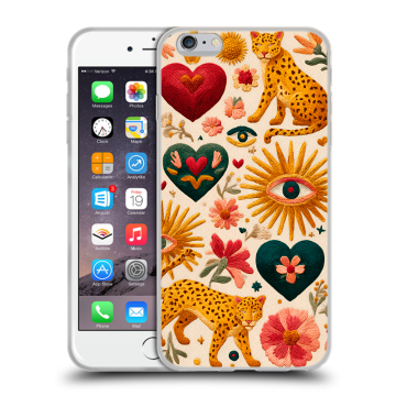 Силиконовый чехол на Iphone 6 Plus/6s Plus с принтом Модный принт Силиконовый чехол на Iphone 6 Plus/6s Plus с принтом Модный принт