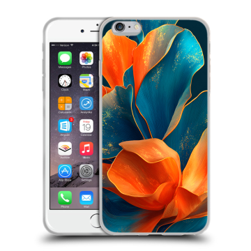 Силиконовый чехол на Iphone 6 Plus/6s Plus с принтом Цветы Силиконовый чехол на Iphone 6 Plus/6s Plus с принтом Цветы