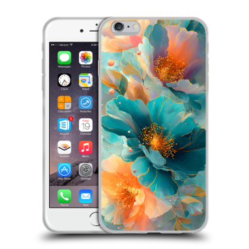 Силиконовый чехол на Iphone 6 Plus/6s Plus с принтом Цветы Силиконовый чехол на Iphone 6 Plus/6s Plus с принтом Цветы