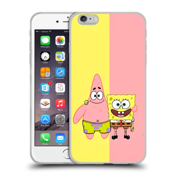 Силиконовый чехол на Iphone 6 Plus/6s Plus с принтом Спанч боб Спанчбоб Силиконовый чехол на Iphone 6 Plus/6s Plus с принтом Спанч боб Спанчбоб
