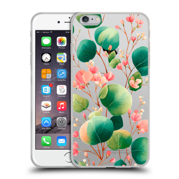 Силиконовый чехол на Iphone 6 Plus/6s Plus с принтом женский
