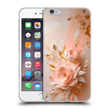 Силиконовый чехол на Iphone 6 Plus/6s Plus с принтом женский