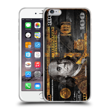 Силиконовый чехол на Iphone 6 Plus/6s Plus с принтом Доллар деньги Силиконовый чехол на Iphone 6 Plus/6s Plus с принтом Доллар деньги