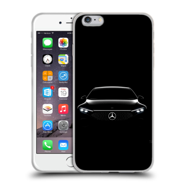 Силиконовый чехол на Iphone 6 Plus/6s Plus с принтом Mercedes Мерседес