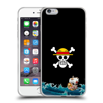 Силиконовый чехол на Iphone 6 Plus/6s Plus с принтом One Piece Ван Пис Силиконовый чехол на Iphone 6 Plus/6s Plus с принтом One Piece Ван Пис