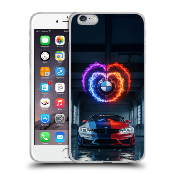 Силиконовый чехол на Iphone 6 Plus/6s Plus с принтом BMW БМВ Силиконовый чехол на Iphone 6 Plus/6s Plus с принтом BMW БМВ