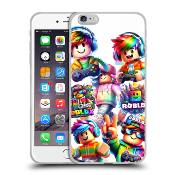 Силиконовый чехол на Iphone 6 Plus/6s Plus с принтом Roblox Роблокс Силиконовый чехол на Iphone 6 Plus/6s Plus с принтом Roblox Роблокс