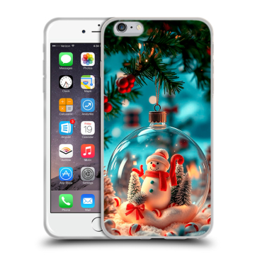 Силиконовый чехол на Iphone 6 Plus/6s Plus с принтом Новый год