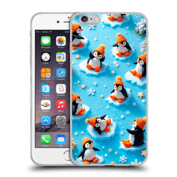 Силиконовый чехол на Iphone 6 Plus/6s Plus с принтом Новый год