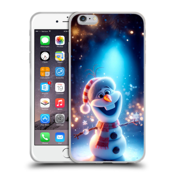 Силиконовый чехол на Iphone 6 Plus/6s Plus с принтом Новый год