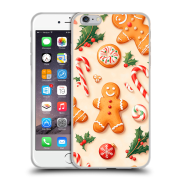 Силиконовый чехол на Iphone 6 Plus/6s Plus с принтом Новый год