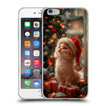 Силиконовый чехол на Iphone 6 Plus/6s Plus с принтом Новый год