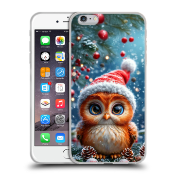 Силиконовый чехол на Iphone 6 Plus/6s Plus с принтом Новый год Силиконовый чехол на Iphone 6 Plus/6s Plus с принтом Новый год