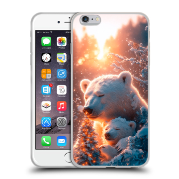 Силиконовый чехол на Iphone 6 Plus/6s Plus с принтом Новый год Силиконовый чехол на Iphone 6 Plus/6s Plus с принтом Новый год