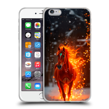 Силиконовый чехол на Iphone 6 Plus/6s Plus с принтом Новый год Силиконовый чехол на Iphone 6 Plus/6s Plus с принтом Новый год