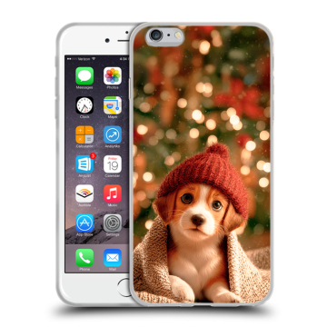 Силиконовый чехол на Iphone 6 Plus/6s Plus с принтом Новый год Силиконовый чехол на Iphone 6 Plus/6s Plus с принтом Новый год