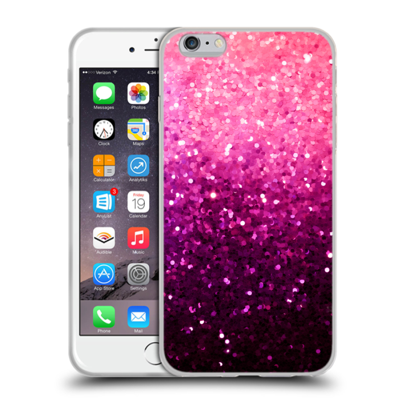 Силиконовый чехол на Iphone 6 Plus/6s Plus с принтом Блестки Силиконовый чехол на Iphone 6 Plus/6s Plus с принтом Блестки