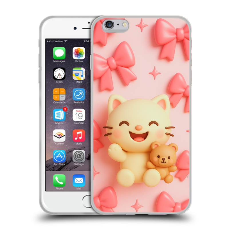 Пластиковый чехол на Iphone 6 Plus/6s Plus с принтом для девочек Пластиковый чехол на Iphone 6 Plus/6s Plus с принтом для девочек
