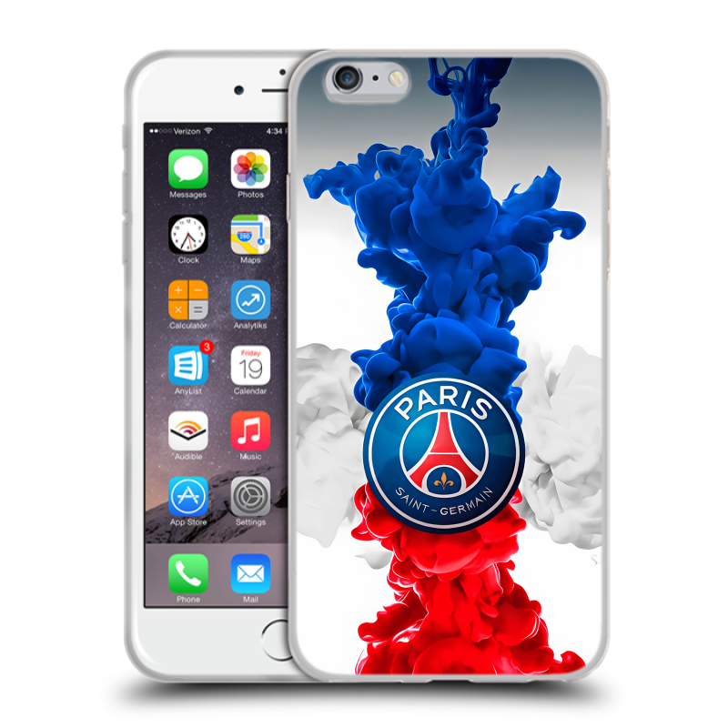Силиконовый чехол на Iphone 6 Plus/6s Plus с принтом PSG ПСЖ Силиконовый чехол на Iphone 6 Plus/6s Plus с принтом PSG ПСЖ