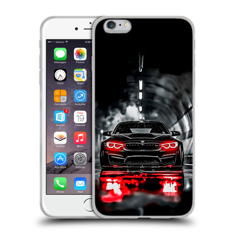 Пластиковый чехол на Iphone 6 Plus/6s Plus с принтом BMW БМВ Пластиковый чехол на Iphone 6 Plus/6s Plus с принтом BMW БМВ
