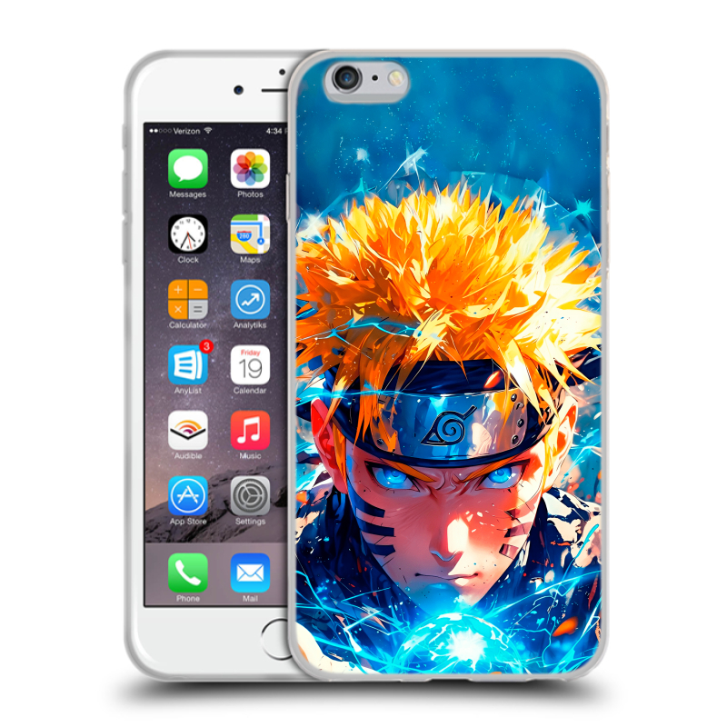 Силиконовый чехол на Iphone 6 Plus/6s Plus с принтом Аниме Наруто Naruto Силиконовый чехол на Iphone 6 Plus/6s Plus с принтом Аниме Наруто Naruto