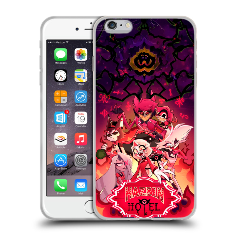 Пластиковый чехол на Iphone 6 Plus/6s Plus с принтом Hazbin Hotel Отель Хазбин Пластиковый чехол на Iphone 6 Plus/6s Plus с принтом Hazbin Hotel Отель Хазбин