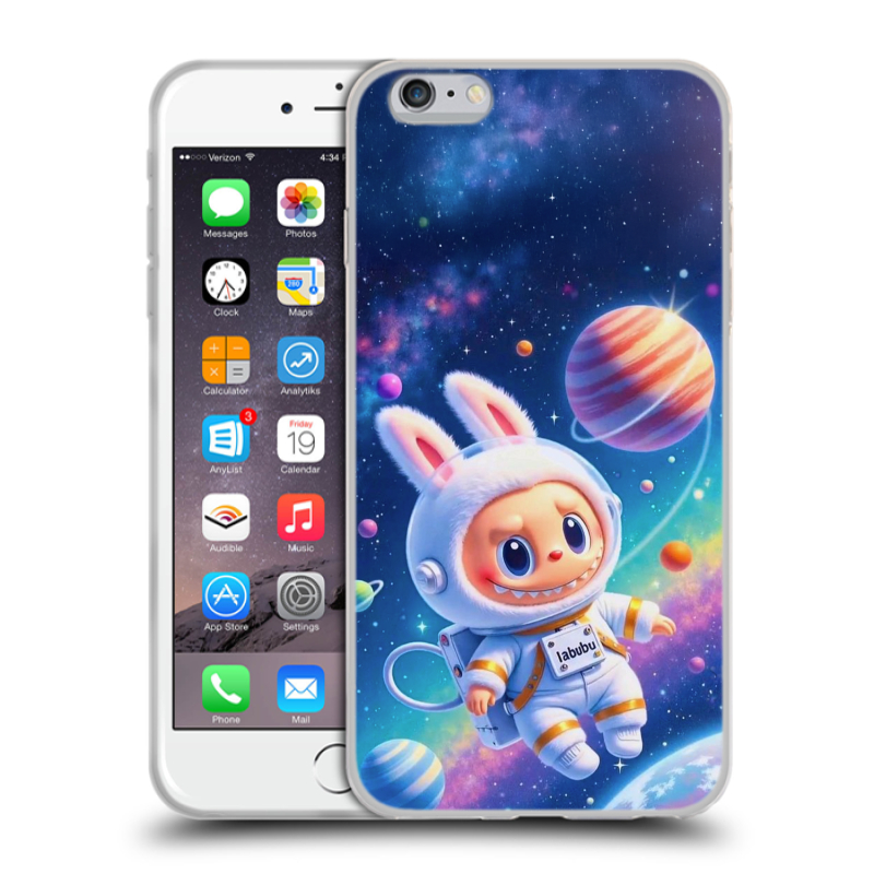 Силиконовый чехол на Iphone 6 Plus/6s Plus с принтом Labubu Лабубу Силиконовый чехол на Iphone 6 Plus/6s Plus с принтом Labubu Лабубу