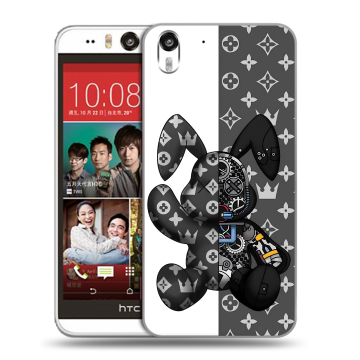 Пластиковый чехол на HTC Desire Eye с принтом Луи робот Пластиковый чехол на HTC Desire Eye с принтом Луи робот