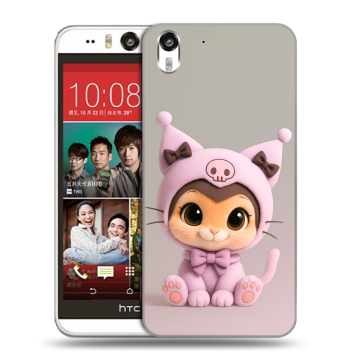 Пластиковый чехол на HTC Desire Eye с принтом Куроми Kuromi Пластиковый чехол на HTC Desire Eye с принтом Куроми Kuromi