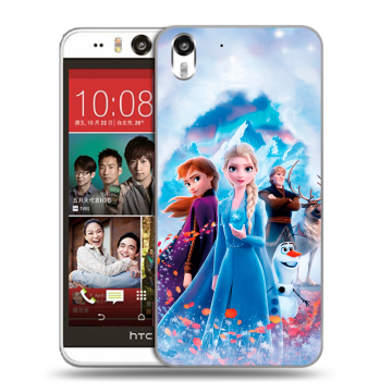 Пластиковый чехол на HTC Desire Eye с принтом Холодное сердце Frozen Пластиковый чехол на HTC Desire Eye с принтом Холодное сердце Frozen