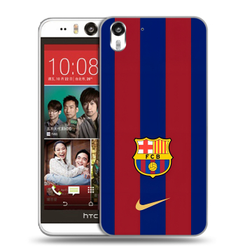 Пластиковый чехол на HTC Desire Eye с принтом Барселона Barcelona