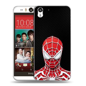 Пластиковый чехол на HTC Desire Eye с принтом человек паук spiderman