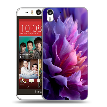 Пластиковый чехол на HTC Desire Eye с принтом женский цветы Пластиковый чехол на HTC Desire Eye с принтом женский цветы