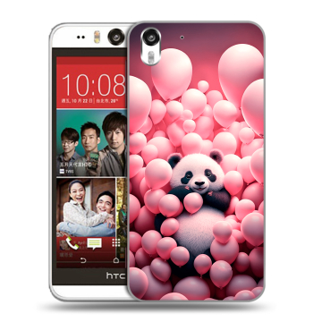 Пластиковый чехол на HTC Desire Eye с принтом Панда