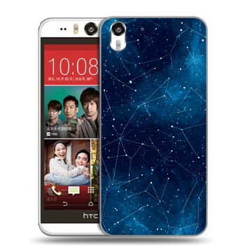 Пластиковый чехол на HTC Desire Eye с принтом Космос звезды