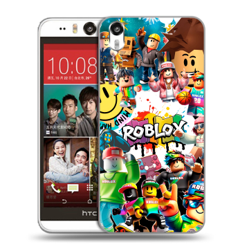 Пластиковый чехол на HTC Desire Eye с принтом Roblox Роблокс Пластиковый чехол на HTC Desire Eye с принтом Roblox Роблокс