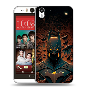 Пластиковый чехол на HTC Desire Eye с принтом Batman Бэтмен
