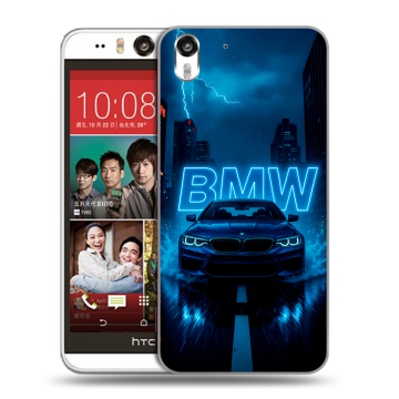 Пластиковый чехол на HTC Desire Eye с принтом BMW БМВ Пластиковый чехол на HTC Desire Eye с принтом BMW БМВ