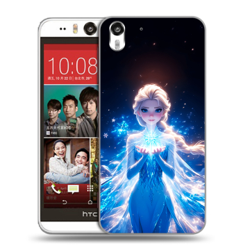 Пластиковый чехол на HTC Desire Eye с принтом Холодное сердце Frozen Пластиковый чехол на HTC Desire Eye с принтом Холодное сердце Frozen